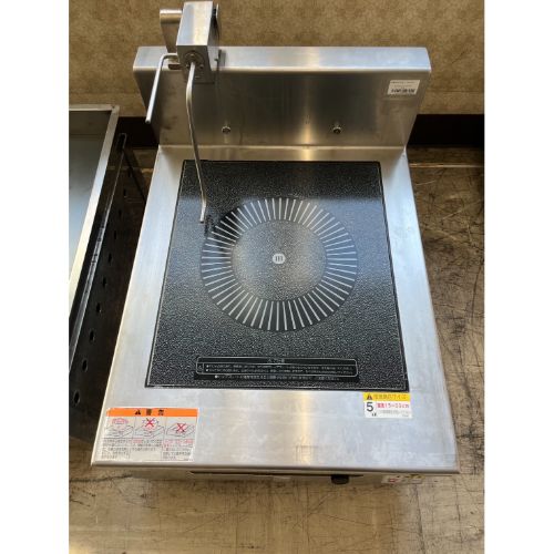 【実業界最長1年引きうける】【中古】IH天ぷらフライヤー タニコー TIC-5TF 幅450×奥ぶかさ600×高さ240 三相200V 【貨物輸送別途積もり書き】【お勤め用】【飲食店 バス発着場 勝手もと機材 フライヤー お勤め用フライヤー】 業務用厨房機器・用品-キッチン用品・食器・調理器具