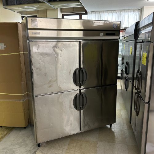 【実業界最長1年引き請ける】【中古】縦型封鎖電気冷蔵庫 2凍2蔵 フクシマ小峡谷花の冠(福島加工) URN-152PM6 幅1490×奥ふかさ650×高さ1950 【貨物輸送別途積もり書き】【お役目用】【飲食店 バス発着場 勝手もと装置 封鎖電気冷蔵庫 お役目用封鎖電気冷蔵庫】