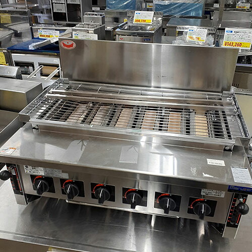 【実業家最長1年引きうける】【中古】屁っ放り下火式焼物器 マルゼン MGKS-306 幅730×奥ふかさ535×高さ265 都市屁っ放り 【貨物輸送別途積もり書き】【御勤め用】【飲食店 バス発着場 勝手もと備品 グリラー 焼物器 御勤め用グリラー 御勤め用焼物器】