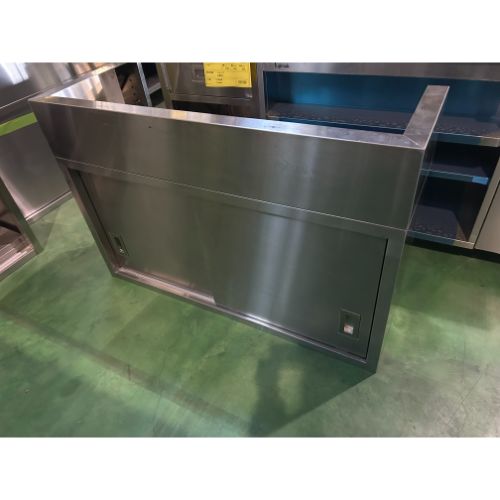【中古】吊収納家具 幅1200×奥ふかさ350×高さ600 【貨物輸送別途積もり書き】【御役目用】【飲食店 バス発着場 勝手もと機械 吊収納家具 御役目用吊収納家具】 キッチン用品・食器・調理器具-業務用厨房ラック