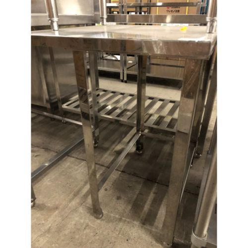 【中古】作業台 幅610&times;奥行630&times;高さ800 【送料別途見積】【業務用】【飲食店 店舗 厨房機器 作業台 業務用作業台】｜厨房機器と店舗用品 TENPOS