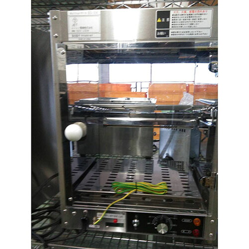 【中古】ホットショーケース エイシン電機 ED-330 幅330&times;奥行300&times;高さ460 【送料別途見積】【業務用】【飲食店 店舗 厨房機器 ホットショーケース 業務用ホットショーケース】｜厨房機器と店舗用品 TENPOS