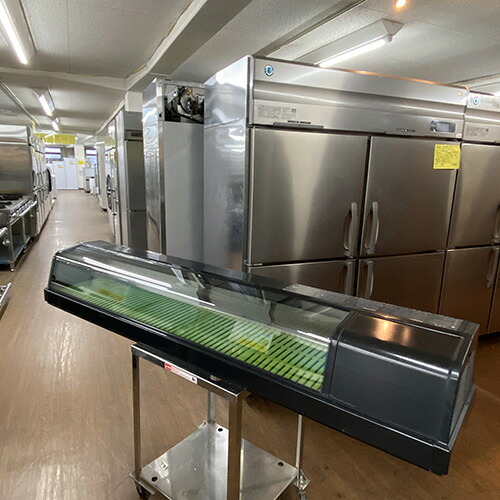 【実業界最長1年引き請ける】【中古】恒温恒湿ネタ容れもの ホシザキ FNC-1800BL-R 幅1800×奥ふかさ345×高さ270 【貨物輸送無料】【お役目用】【飲食店 バス発着場 勝手もと装置 ネタ容れもの お役目用ネタ容れもの】