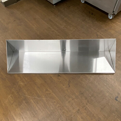 【中古】平棚 背板付き添い人 幅1200×奥ふかさ300×高さ250 【貨物輸送無料】【御勤め用】【飲食店 バス発着場 勝手もと備品 平棚 上棚 御勤め用平棚 御勤め用上棚】