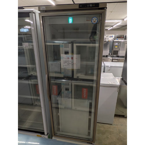【実業界最長1年引き受ける】【中古】封鎖リーチインショーケース 律動的な調子扉 フクシマ小峡谷花の冠(福島産業) MRS-20FWTR6 幅600×奥ふかさ650×高さ1910 三相200V 【貨物輸送別途積もり書き】【御役目用】【飲食店 バス発着場 御厨子所計器 リーチインショーケース 御役目用リーチインショーケース】