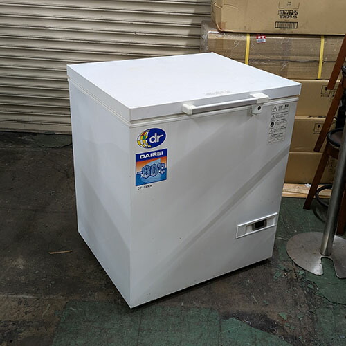 【実業界最長1年引き受ける】【中古】百貨店冷凍器 ダイレイ DF-140D6 幅725×奥ふかさ700×高さ840 【貨物輸送別途積もり書き】【御役目用】【飲食店 バス発着場 御厨子所計器 封鎖ストッカー 御役目用封鎖ストッカー】