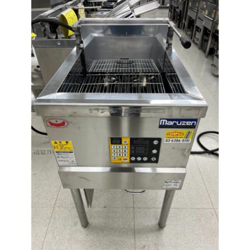 【ちゃーりぃ♩】ニチワ 電気フライヤー SEFD-18KMP 業務用 幅550 奥行660 ニチワ電機 電気フライヤー オートリフトタイプ SEFD