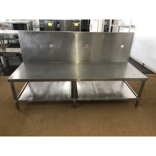 【中古】炊飯台 幅1700×奥行650×高さ490 【送料別途見積】【業務用】【飲食店 店舗 厨房機器 作業台 業務用作業台】