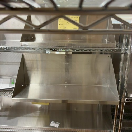【中古】平棚 幅800×奥ぶかさ300×高さ330 【貨物輸送別途積もり書き】【お役目用】【飲食店 バス発着場 勝手もと設備 平棚 上棚 お役目用平棚 お役目用上棚】