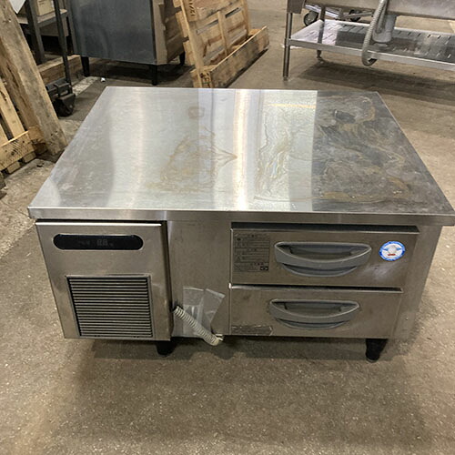 【業界最長1年保証】【中古】冷蔵低ドロワーコールドテーブル フクシマガリレイ(福島工業) TBW-30RM2 幅900&times;奥行750&times;高さ510 【送料別途見積】【業務用】【飲食店 店舗 厨房機器 ドロワーコールドテーブル 業務用ドロワーコールドテーブル】｜厨房機器と店舗用品 TENPOS