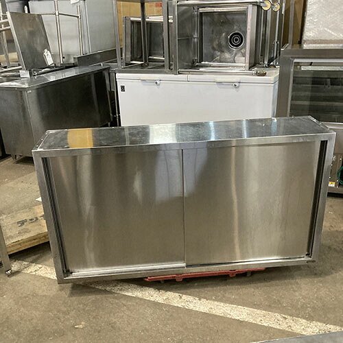 【中古】吊収納家具 タニコー 幅1400×奥ぶかさ300×高さ750 【貨物輸送別途積もり書き】【お役目用】【飲食店 バス発着場 勝手もと設備 吊収納家具 お役目用吊収納家具】