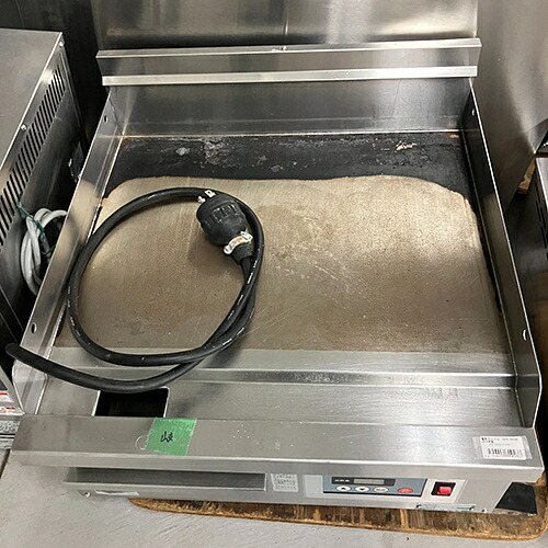 【実業界最長1年引き受ける】【中古】明かりグリドル コメットカトウ CGHE-660B 幅600×奥ふかさ600×高さ300 三相200V 【貨物輸送別途積もり書き】【御役目用】【飲食店 バス発着場 御厨子所計器 グリドル 鉄板焼器 御役目用グリドル 御役目用鉄板焼器】