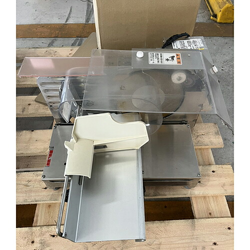 【業界最長1年保証】【中古】パンスライサー ハクラ精機 AT-700S 幅590×奥行565×高さ320 【送料別途見積】【業務用】【飲食店 店舗 厨房機器 スライサー 業務用スライサー】