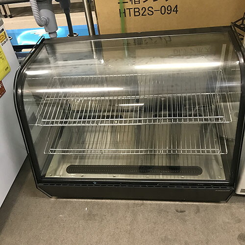 【中古】卓上御目にかかる陳列棚 レマコム RCS-T90SRB 幅670×奥ふかさ550×高さ670 【貨物輸送別途積もり書き】【御勤め用】【飲食店 バス発着場 勝手もと備品 冷蔵陳列棚 御勤め用冷蔵陳列棚】