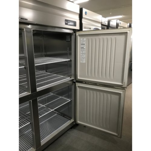 【実業家最長1年引きうける】【中古】縦型電気冷蔵庫 ホシザキ HR-150A3 幅1500×奥ふかさ800×高さ1910 三相200V 【貨物輸送別途積もり書き】【御勤め用】【飲食店 バス発着場 勝手もと備品 電気冷蔵庫 御勤め用電気冷蔵庫】