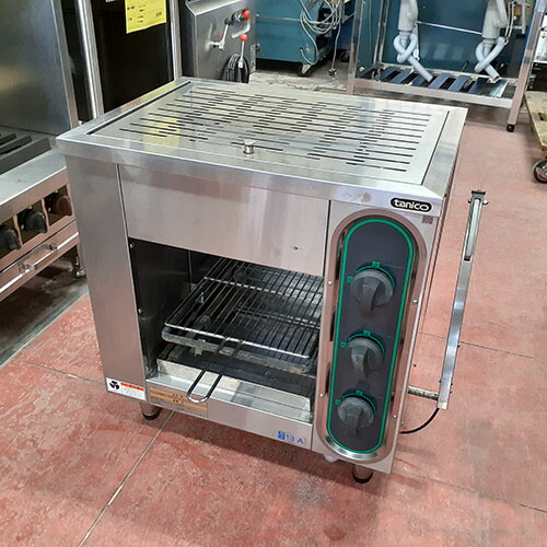 【実業家最長1年引きうける】【中古】上火式焼物器 タニコー TIG-60 幅560×奥ふかさ415×高さ615 都市屁っ放り 【貨物輸送別途積もり書き】【御勤め用】【飲食店 バス発着場 勝手もと備品 グリラー 焼物器 御勤め用グリラー 御勤め用焼物器】