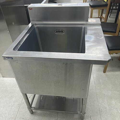 【中古】ソイルドシンク 幅720×奥行710×高さ850 【送料別途見積】【業務用】【飲食店 店舗 厨房機器 特殊シンク 業務用特殊シンク】