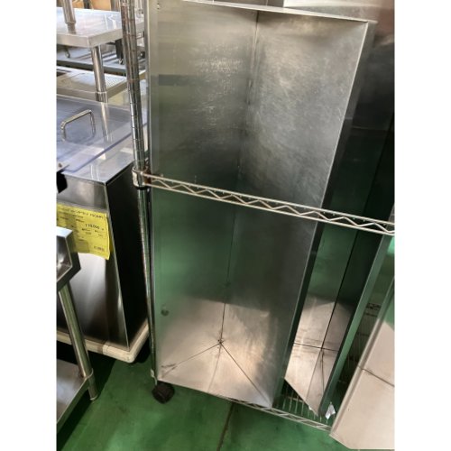【中古】平棚 幅1100×奥ぶかさ300×高さ250 【貨物輸送別途積もり書き】【お役目用】【飲食店 バス発着場 勝手もと設備 平棚 上棚 お役目用平棚 お役目用上棚】