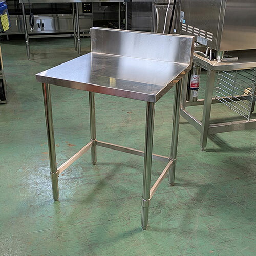 【中古】作業台 三方枠 BGあり 幅650×奥行610×高さ800 【送料別途見積】【業務用】【飲食店 店舗 厨房機器 作業台 業務用作業台】|厨房機器と店舗用品 TENPOS