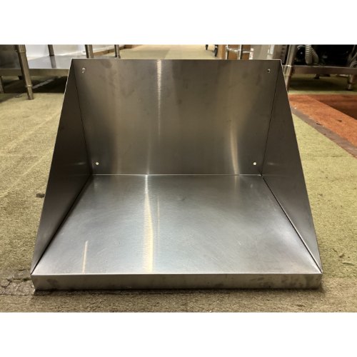 【中古】平棚(背付き添い人) 幅400×奥ふかさ300×高さ280 【貨物輸送別途積もり書き】【御勤め用】【飲食店 バス発着場 勝手もと備品 平棚 上棚 御勤め用平棚 御勤め用上棚】