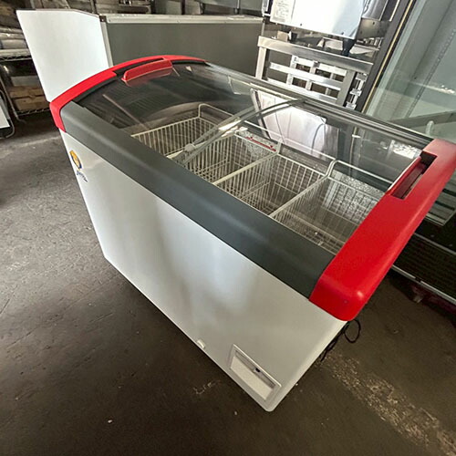 【実業家最長1年引きうける】【中古】氷る陳列棚 カノウ冷機 FOCUS106-P 幅1056×奥ふかさ656×高さ850 【貨物輸送別途積もり書き】【御勤め用】【飲食店 バス発着場 勝手もと備品 冷蔵陳列棚 御勤め用冷蔵陳列棚】