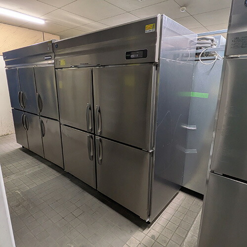【実業界最長1年引き受ける】【中古】縦型凍結器 ホシザキ HF-150A3-2 幅1500×奥ぶかさ800×高さ1910 三相200V 【貨物輸送別途積もり書き】【お役目用】【飲食店 バス発着場 勝手もと設備 凍結器 お役目用凍結器】