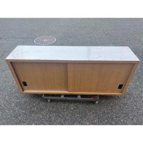 【中古】吊収納家具 幅1500×奥ふかさ350×高さ600 【貨物輸送別途積もり書き】【御役目用】【飲食店 バス発着場 勝手もと機械 吊収納家具 御役目用吊収納家具】 キッチン用品・食器・調理器具-業務用厨房用品