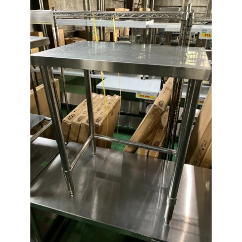 【中古】進め方台 三方枠 BGなし 幅680×奥ふかさ450×高さ800 【貨物輸送別途積もり書き】【お役目用】【飲食店 バス発着場 勝手もと装置 進め方台 お役目用進め方台】