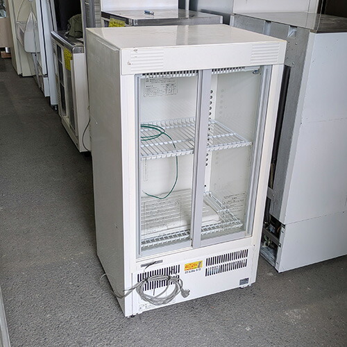 【実業家最長1年引きうける】【中古】冷蔵陳列棚 パナソニック(Panasonic) SMR-M66NB 幅600×奥ふかさ450×高さ1080 【貨物輸送別途積もり書き】【御勤め用】【飲食店 バス発着場 勝手もと備品 冷蔵陳列棚 御勤め用冷蔵陳列棚】