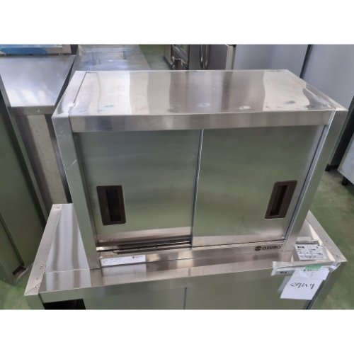 【中古】吊収納家具 東製造所(アズマ) 幅600×奥ぶかさ300×高さ450 【貨物輸送別途積もり書き】【お役目用】【飲食店 バス発着場 勝手もと設備 吊収納家具 お役目用吊収納家具】