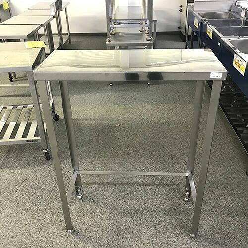 【中古】作業台 三方枠 BGなし 幅840&times;奥行350&times;高さ1100 【送料別途見積】【業務用】【飲食店 店舗 厨房機器 作業台 業務用作業台】｜厨房機器と店舗用品 TENPOS