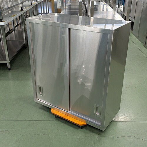【中古】吊収納家具 幅900×奥ぶかさ400×高さ950 【貨物輸送別途積もり書き】【お役目用】【飲食店 バス発着場 勝手もと設備 吊収納家具 お役目用吊収納家具】