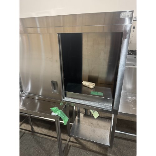 【中古】吊収納家具 下棚付き添い人 BGなし 幅1000×奥ぶかさ300×高さ1120 【貨物輸送別途積もり書き】【お役目用】【飲食店 バス発着場 勝手もと設備 吊収納家具 お役目用吊収納家具】