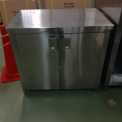【中古】調理台 BGなし 幅910×奥行600×高さ830 【送料別途見積】【業務用】【飲食店 店舗 厨房機器 調理台 業務用調理台】