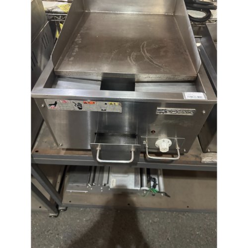 【中古】電気グリドル ニチワ電機 TEG-450 幅450&times;奥行600&times;高さ300 三相200V 【送料別途見積】【業務用】【飲食店 店舗 厨房機器 グリドル 鉄板焼器 業務用グリドル 業務用鉄板焼器】｜厨房機器と店舗用品 TENPOS