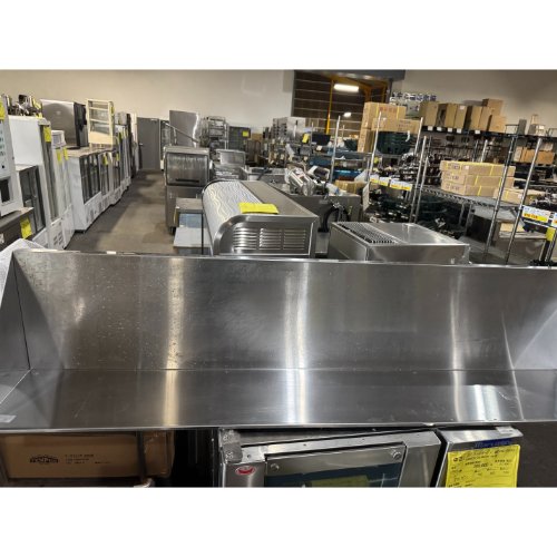【中古】作業台 背板付き 幅1675×奥行350×高さ300 【送料別途見積】【業務用】【飲食店 店舗 厨房機器 作業台 業務用作業台】