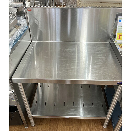 【中古】コンロ台 BGあり 幅750&times;奥行600&times;高さ640 【送料別途見積】【業務用】【飲食店 店舗 厨房機器 ガス台 業務用ガス台】｜厨房機器と店舗用品 TENPOS