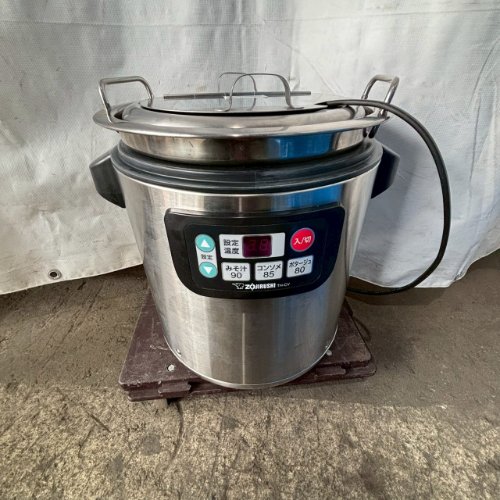 【中古】吸いものジャー 象印 TH-CU080 幅365×奥ふかさ315×高さ375 【貨物輸送別途積もり書き】【御勤め用】【飲食店 バス発着場 勝手もと備品 ウォーマー 御勤め用吸いものジャー】