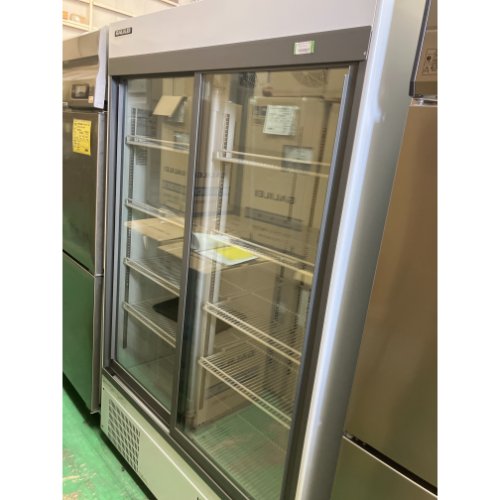 【実業家最長1年引きうける】【中古】冷蔵リーチインショーケース フクシマ小峡谷花の冠(福島実業) MSS-120GHWSRX 幅1200×奥ふかさ650×高さ1900 【貨物輸送別途積もり書き】【御勤め用】【飲食店 バス発着場 勝手もと備品 リーチインショーケース 御勤め用リーチインショーケース】