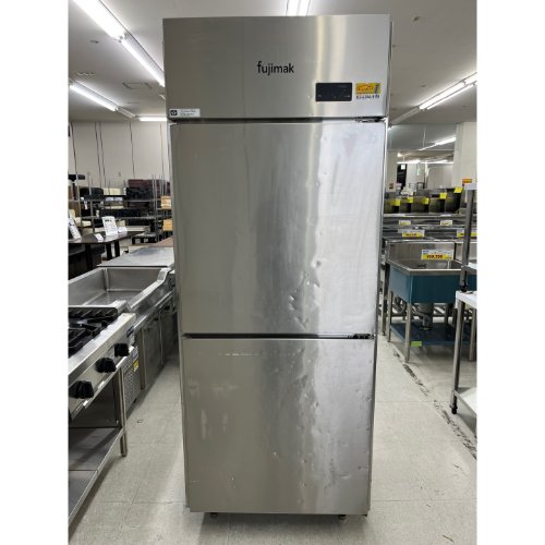 【中古】縦型電気冷蔵庫 フジマック FR7665KiX 幅760×奥ふかさ655×高さ1950 【貨物輸送別途積もり書き】【御勤め用】【飲食店 バス発着場 勝手もと備品 電気冷蔵庫 御勤め用電気冷蔵庫】