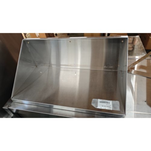 【中古】平棚 背板付き添い人 幅600×奥ふかさ300 【貨物輸送別途積もり書き】【御勤め用】【飲食店 バス発着場 勝手もと備品 平棚 上棚 御勤め用平棚 御勤め用上棚】
