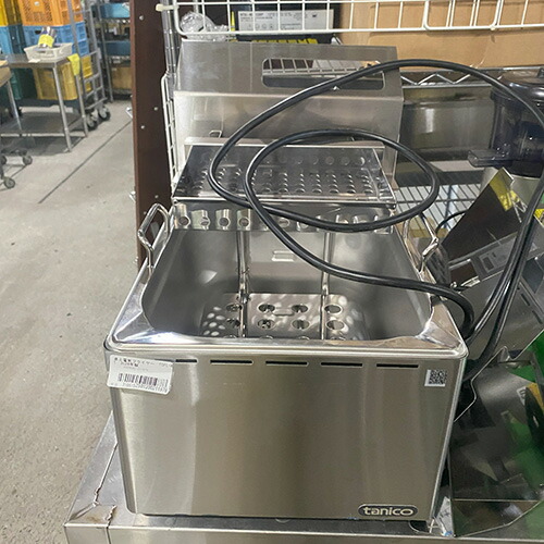 楽天市場】TCFL-8B 【タニコー】 電気フライヤー 4～8L ミニ卓上タイプ
