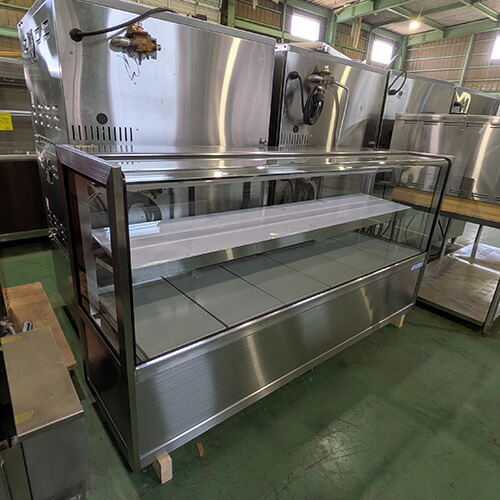 【実業界最長1年引き受ける】【中古】御目に掛かる冷蔵陳列箱 大穂製造所 OHGU-SRAd-1800B 幅1800×奥ふかさ500×高さ995 【貨物輸送別途積もり書き】【御役目用】【飲食店 バス発着場 御厨子所計器 冷蔵陳列箱 御役目用冷蔵陳列箱】