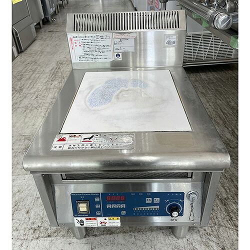【中古】電磁調理器 ニチワ電機 MTR-3L5 幅450&times;奥行600&times;高さ450 三相200V 【送料別途見積】【業務用】【飲食店 店舗 厨房機器 卓上IHコンロ 業務用卓上IHコンロ】｜厨房機器と店舗用品 TENPOS 28,600円