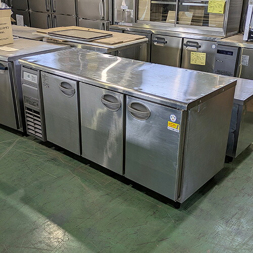 【実業界最長1年引き請ける】【中古】冷蔵冷ややかさ早見表 (泊まり食麺麭操作手順) フクシマ小峡谷花の冠(福島加工) YRN-160RMPA 幅1650×奥ふかさ660×高さ800 【貨物輸送別途積もり書き】【お役目用】【飲食店 バス発着場 勝手もと装置 冷蔵冷ややかさ早見表 お役目用冷蔵冷ややかさ早見表】
