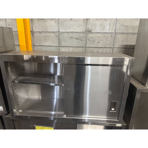 【中古】吊収納家具 幅1200×奥ぶかさ350×高さ700 【貨物輸送別途積もり書き】【お役目用】【飲食店 バス発着場 勝手もと設備 吊収納家具 お役目用吊収納家具】