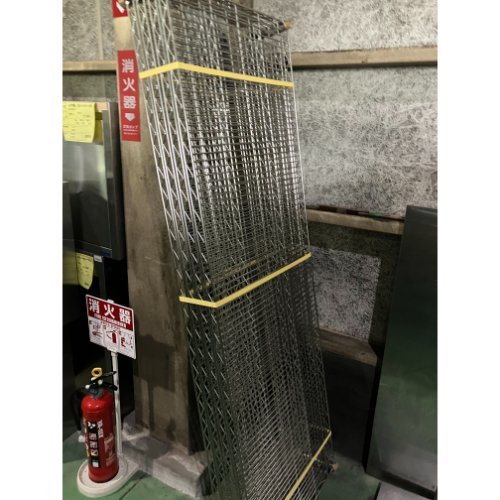 【中古】ワイヤーシェルフ 幅1820×奥ふかさ610×高さ1920 【貨物輸送別途積もり書き】【御役目用】【飲食店 バス発着場 勝手もと機械 仕合わせ シェルフ 御役目用仕合わせ 御役目用シェルフ】 キッチン用品・食器・調理器具-業務用厨房機器・用品
