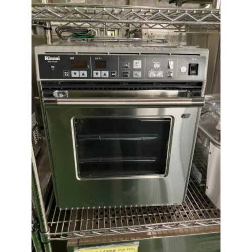 【業界最長1年保証】【中古】コンベクションオーブン リンナイ(Rinnai) RCK-10AS 幅470×奥行645×高さ586 都市ガス 【送料別途見積】【業務用】【飲食店 店舗 厨房機器 オーブン 業務用オーブン】