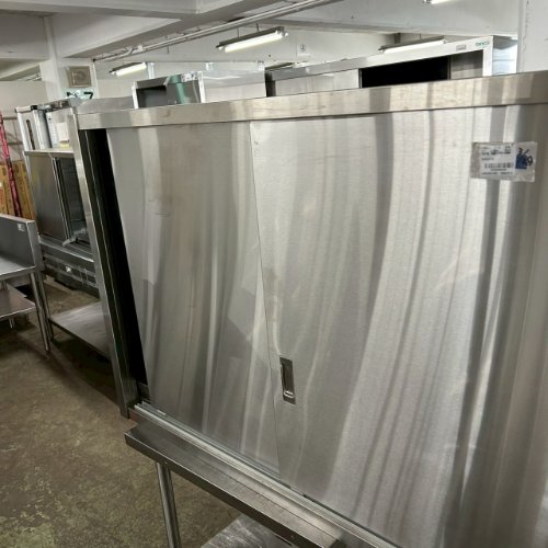 【中古】吊収納家具 マルゼン 幅1380×奥ぶかさ350×高さ900 【貨物輸送別途積もり書き】【お役目用】【飲食店 バス発着場 勝手もと設備 吊収納家具 お役目用吊収納家具】