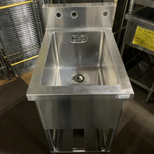 【中古】一槽シンク BGあり 幅450&times;奥行650&times;高さ800 【送料別途見積】【業務用】【飲食店 店舗 厨房機器 一槽シンク 業務用一槽シンク】｜厨房機器と店舗用品 TENPOS